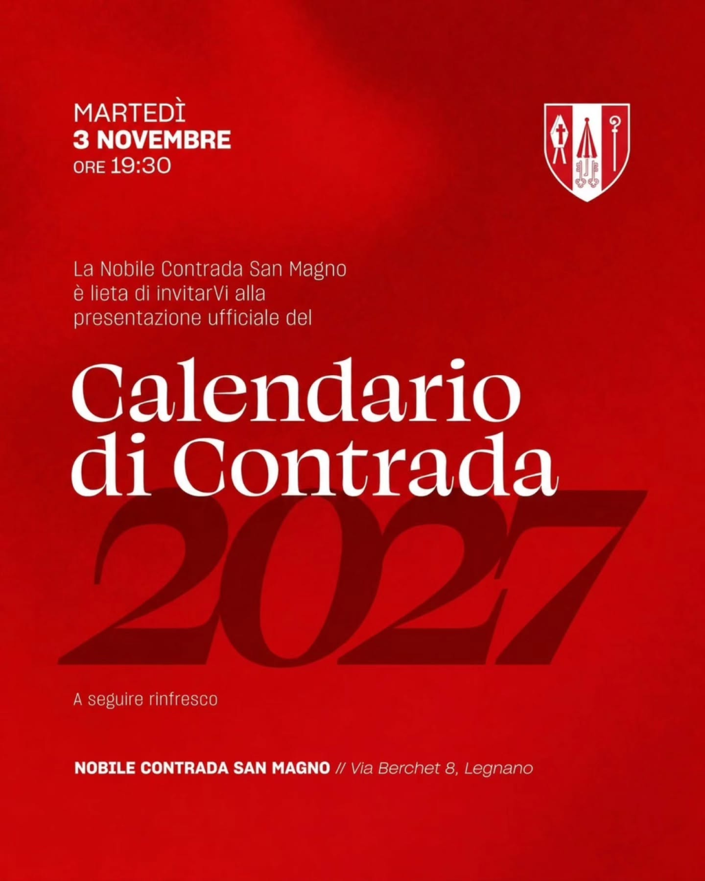 Calendario di Contrada san magno 2027